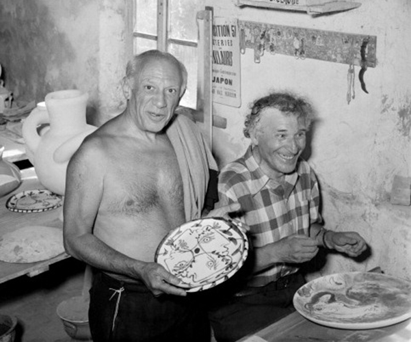 Pablo Picasso and Marc Chagall