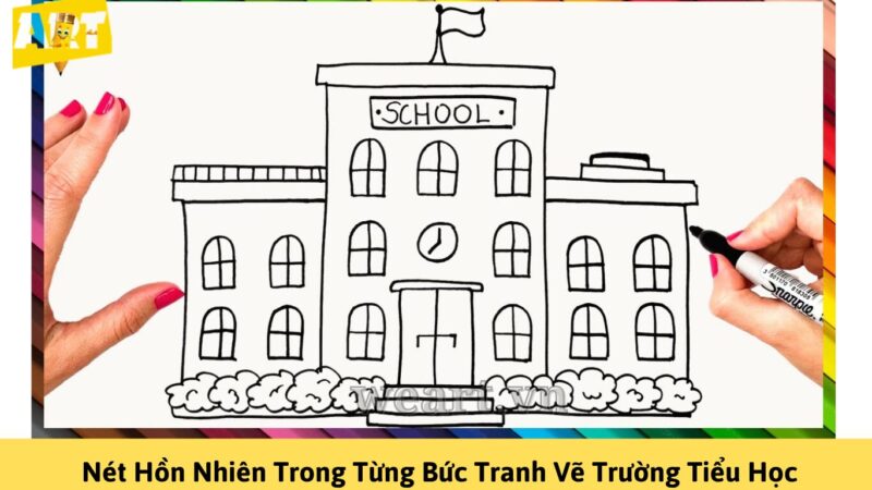 Khám Phá Vẻ Đẹp Tranh Vẽ Trường Tiểu Học Đầy Màu Sắc Khám Phá Vẻ Đẹp Tranh Vẽ Trường Tiểu Học Đầy Màu Sắc