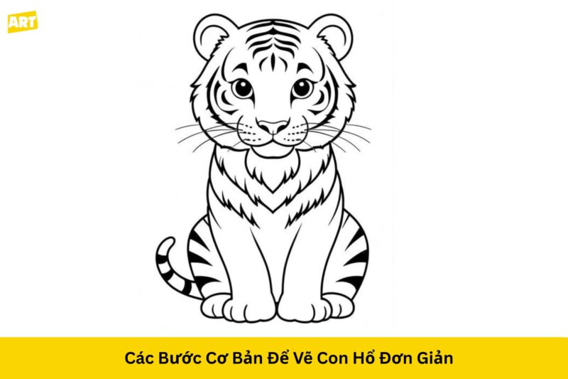 Hướng Dẫn Cách Vẽ Con Hổ Đơn Giản Chi Tiết Hướng Dẫn Cách Vẽ Con Hổ Đơn Giản Chi Tiết
