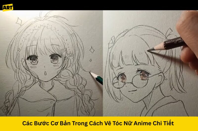 Bí Quyết Cách Vẽ Tóc Nữ Anime Đẹp Cuốn Hút Mọi Ánh Nhìn Bí Quyết Cách Vẽ Tóc Nữ Anime Đẹp Cuốn Hút Mọi Ánh Nhìn