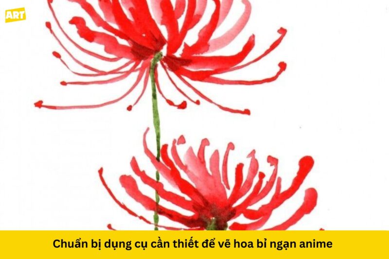 Hướng dẫn chi tiết cách vẽ hoa bỉ ngạn anime tuyệt đẹp Hướng dẫn chi tiết cách vẽ hoa bỉ ngạn anime tuyệt đẹp