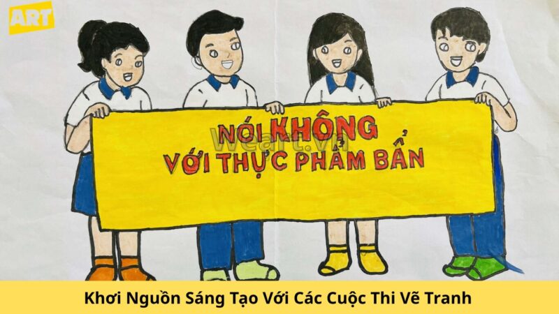Tranh Vẽ Về Vệ Sinh An Toàn Thực Phẩm Nâng Cao Nhận Thức Tranh Vẽ Về Vệ Sinh An Toàn Thực Phẩm Nâng Cao Nhận Thức