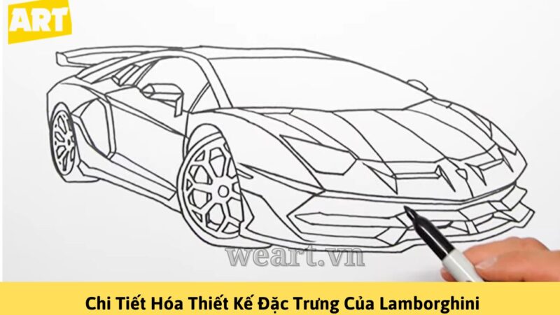 Khám Phá Bí Quyết Cách Vẽ Siêu Xe Lamborghini Chi Tiết Khám Phá Bí Quyết Cách Vẽ Siêu Xe Lamborghini Chi Tiết