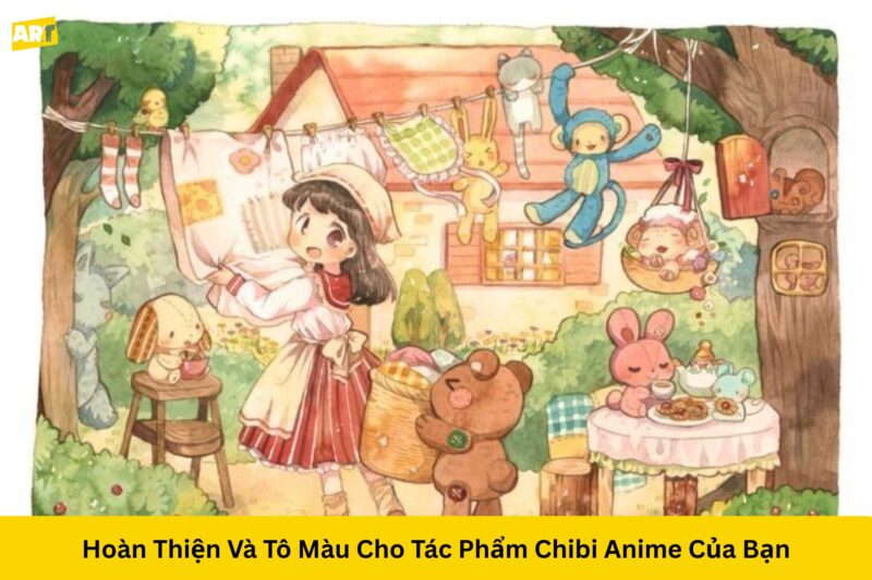 Cách Vẽ Anime Chibi Cute Đơn Giản Cho Người Mới