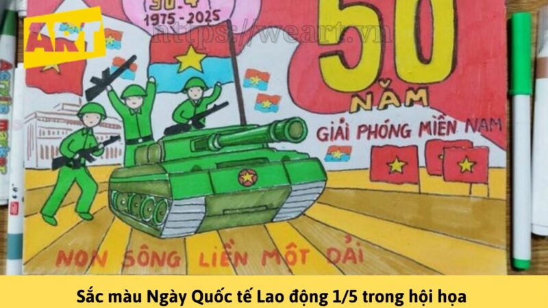 Khám phá ý tưởng vẽ tranh 30 tháng 4 và 1 tháng 5 ý nghĩa Khám phá ý tưởng vẽ tranh 30 tháng 4 và 1 tháng 5 ý nghĩa