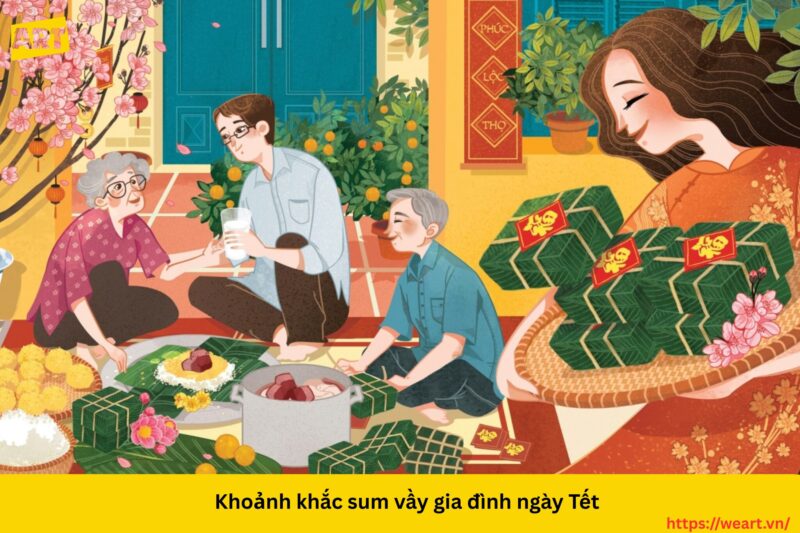 Khám phá ý tưởng vẽ tranh chủ đề ngày tết độc đáo Khám phá ý tưởng vẽ tranh chủ đề ngày tết độc đáo