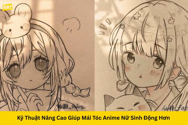 Bí Quyết Cách Vẽ Tóc Nữ Anime Đẹp Cuốn Hút Mọi Ánh Nhìn Bí Quyết Cách Vẽ Tóc Nữ Anime Đẹp Cuốn Hút Mọi Ánh Nhìn