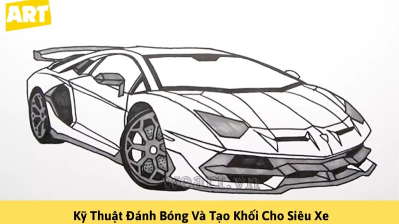 Khám Phá Bí Quyết Cách Vẽ Siêu Xe Lamborghini Chi Tiết Khám Phá Bí Quyết Cách Vẽ Siêu Xe Lamborghini Chi Tiết