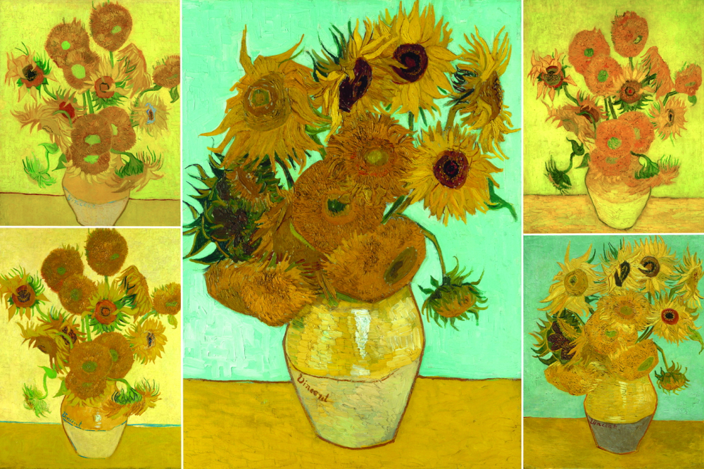 Vincent van Gogh – Một trong những nhân vật nổi tiếng và có ảnh hưởng nhất trong nghệ thuật phương Tây Lọ với mười lăm bông hoa hướng dương