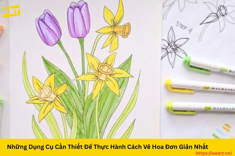 Khám Phá Cách Vẽ Hoa Đơn Giản Nhất Cho Người Mới Bắt Đầu Khám Phá Cách Vẽ Hoa Đơn Giản Nhất Cho Người Mới Bắt Đầu