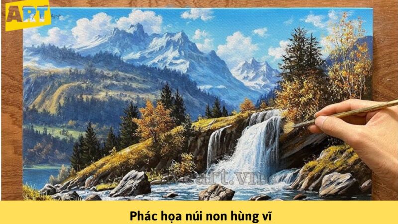 Khám phá vẻ đẹp **Hình vẽ tranh phong cảnh** tuyệt tác Khám phá vẻ đẹp **Hình vẽ tranh phong cảnh** tuyệt tác