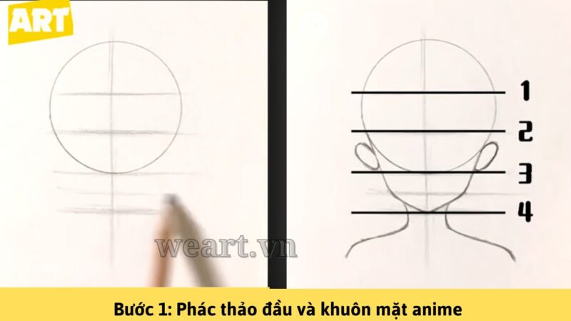 Hướng dẫn cách vẽ anime đơn giản cho người mới tập chi tiết Hướng dẫn cách vẽ anime đơn giản cho người mới tập chi tiết