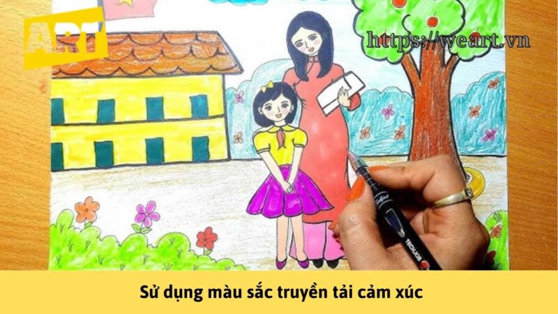 Tuyển Tập **Vẽ Tranh 20/11 Lớp 8 Đẹp Nhất** Đầy Ý Nghĩa