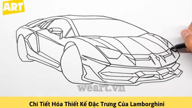 Khám Phá Bí Quyết Cách Vẽ Siêu Xe Lamborghini Chi Tiết Khám Phá Bí Quyết Cách Vẽ Siêu Xe Lamborghini Chi Tiết
