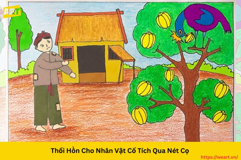 Sức Hút Của Vẽ Tranh Truyện Cổ Tích Với Tuổi Thơ Sức Hút Của Vẽ Tranh Truyện Cổ Tích Với Tuổi Thơ