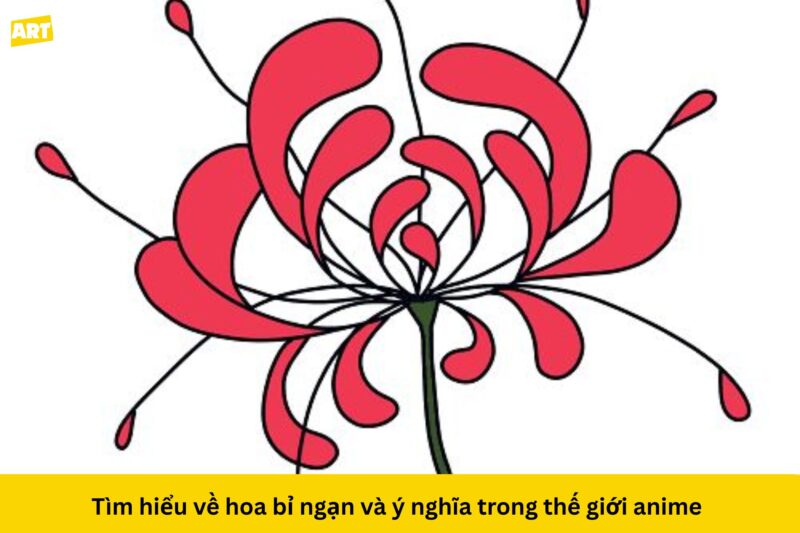 Hướng dẫn chi tiết cách vẽ hoa bỉ ngạn anime tuyệt đẹp Hướng dẫn chi tiết cách vẽ hoa bỉ ngạn anime tuyệt đẹp