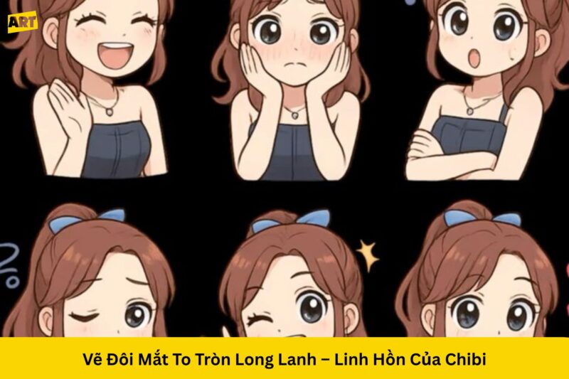 Cách Vẽ Anime Chibi Cute Đơn Giản Cho Người Mới