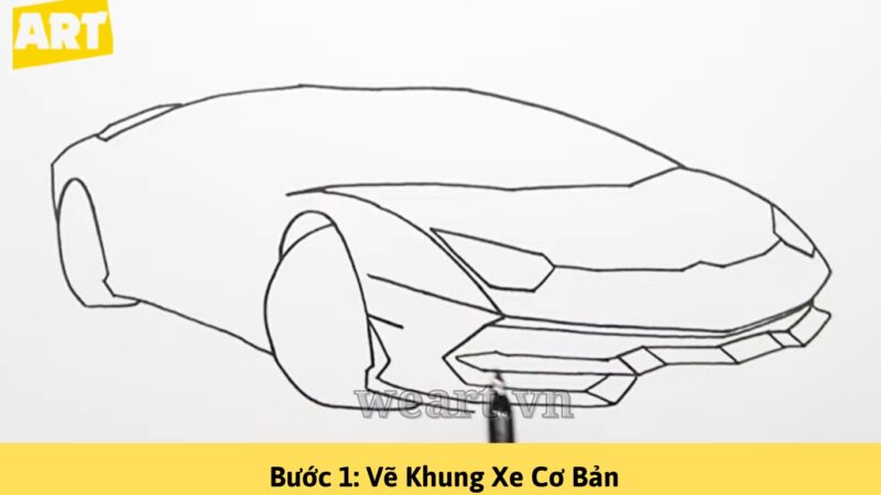 Khám Phá Bí Quyết Cách Vẽ Siêu Xe Lamborghini Chi Tiết Khám Phá Bí Quyết Cách Vẽ Siêu Xe Lamborghini Chi Tiết