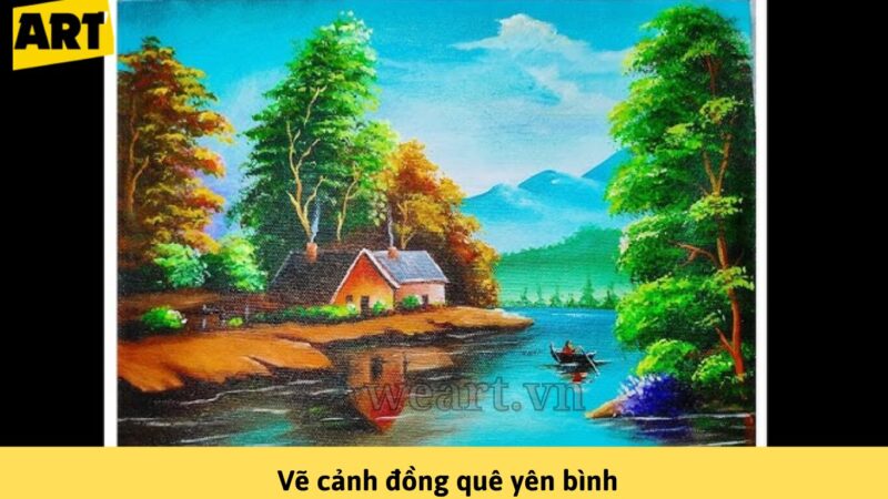 Khám phá vẻ đẹp **Hình vẽ tranh phong cảnh** tuyệt tác Khám phá vẻ đẹp **Hình vẽ tranh phong cảnh** tuyệt tác