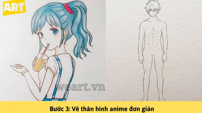 Hướng dẫn cách vẽ anime đơn giản cho người mới tập chi tiết Hướng dẫn cách vẽ anime đơn giản cho người mới tập chi tiết