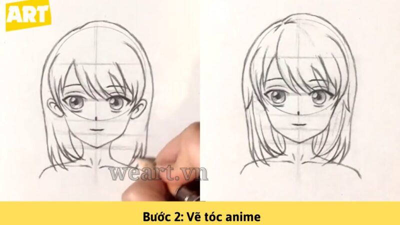 Hướng dẫn cách vẽ anime đơn giản cho người mới tập chi tiết Hướng dẫn cách vẽ anime đơn giản cho người mới tập chi tiết