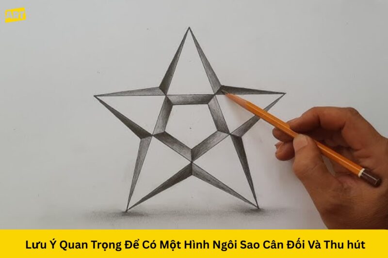 Bí Quyết Cách Vẽ Ngôi Sao Đều Cực Chuẩn Cho Người Mới Bắt Đầu