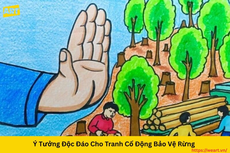 Tranh Vẽ Bảo Vệ Rừng: Tiếng Nói Từ Trái Tim Nghệ Thuật Tranh Vẽ Bảo Vệ Rừng: Tiếng Nói Từ Trái Tim Nghệ Thuật