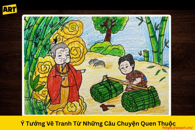 Sức Hút Của Vẽ Tranh Truyện Cổ Tích Với Tuổi Thơ Sức Hút Của Vẽ Tranh Truyện Cổ Tích Với Tuổi Thơ