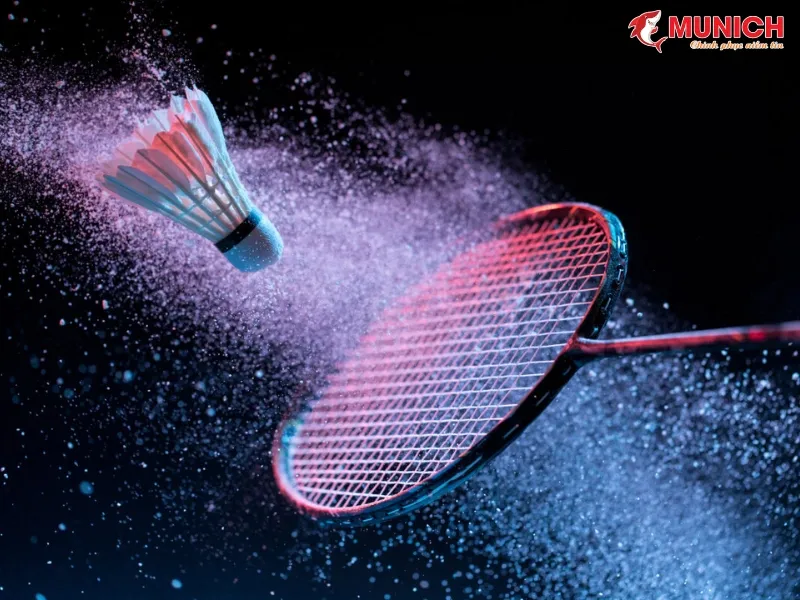 Hướng dẫn chi tiết cách vẽ sân cầu lông chuẩn xác Bản vẽ sân cầu lông đã được tô màu hoàn chỉnh với màu sắc sân và đường kẻ nổi bật