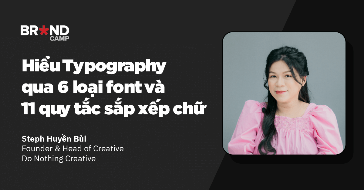 Tổng hợp các phong cách vẽ chữ kiểu đẹp phổ biến như serif, sans-serif, script, và decorative