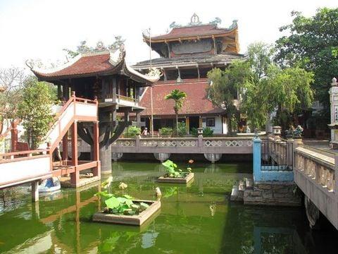 Chùa Một Cột công trình kiến trúc ở Hà Nội độc đáo hình bông sen nghìn tuổi linh thiêng