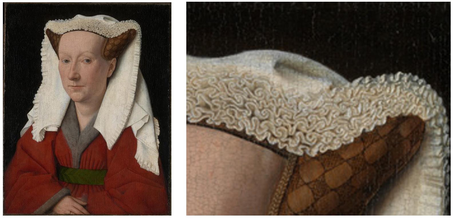 Một họa sĩ đang đứng trước giá vẽ, phân vân giữa tuýp sơn dầu và tuýp sơn acrylic, minh họa việc lựa chọn chất liệu trong hội họa