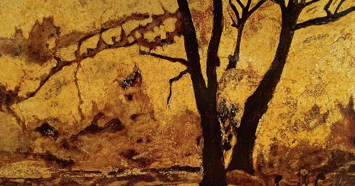 Tác phẩm nghệ thuật trên vỏ trứng với chủ đề thiên nhiên rực rỡ của họa sĩ vẽ trứng