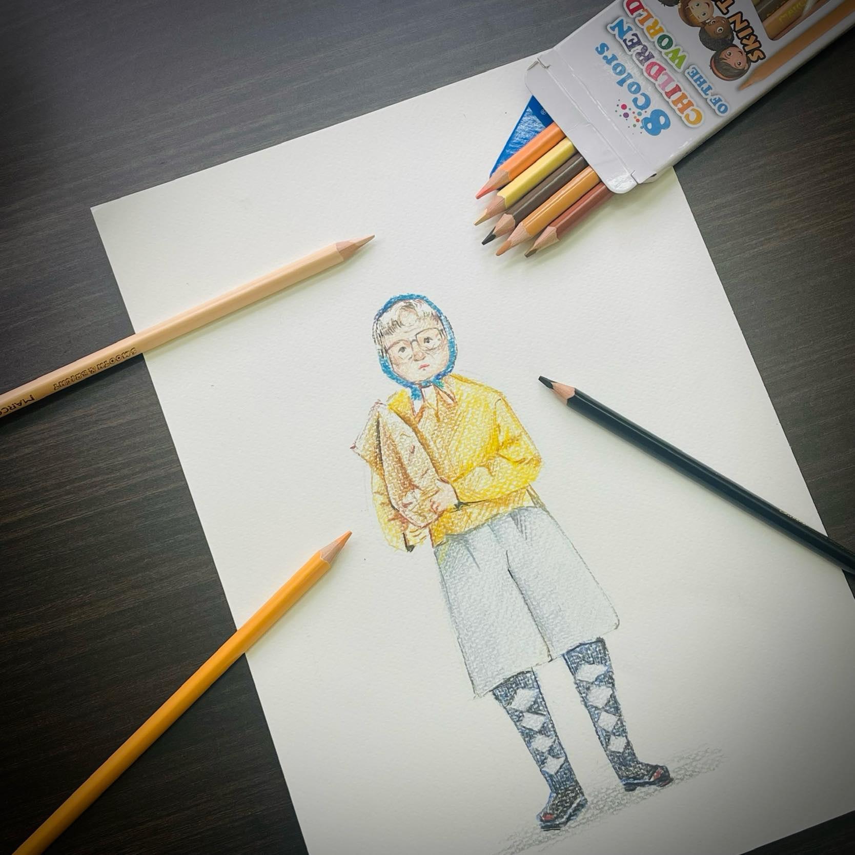 Hoàn thiện vẽ khuôn mặt nam với ánh sáng, bóng đổ tạo chiều sâu