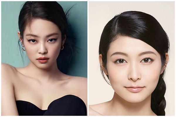 Kiểu chân mày cánh cung lý tưởng giúp khuôn mặt tròn trông thon gọn và thanh thoát hơn