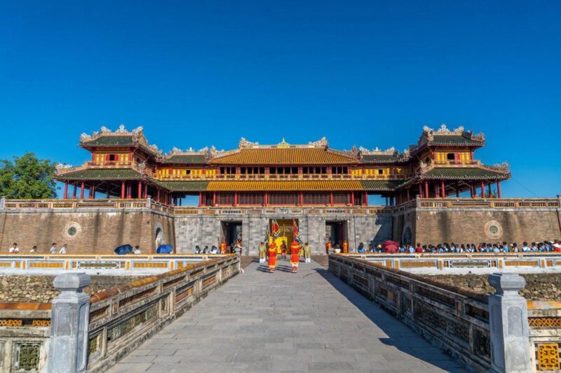 Kinh Thành Huế nhìn từ trên cao với kiến trúc Đại Nội và Tử Cấm Thành cổ kính