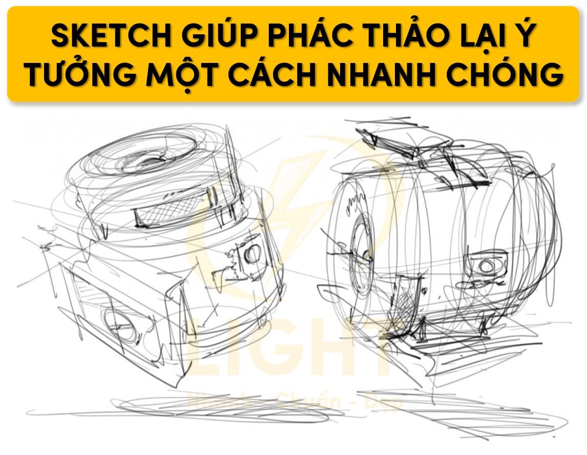 Quá trình luyện tập nét vẽ và đi mực truyện tranh dựa trên hướng dẫn từ file PDF