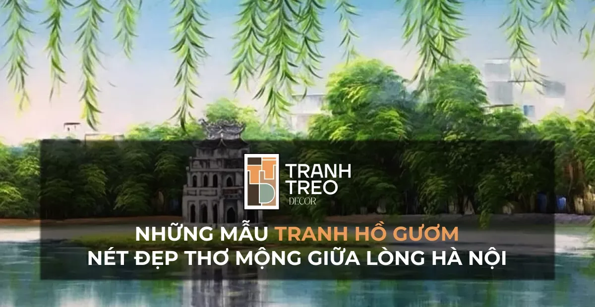 Mẫu tranh vẽ Chùa Một Cột đơn giản sử dụng màu sắc nhẹ nhàng và hài hòa