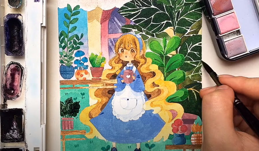 Mẹo vẽ chibi cute đơn giản bằng cách tối giản hóa các chi tiết phức tạp