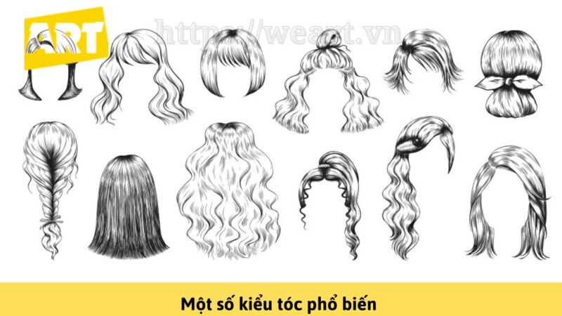 Khám Phá Cách Vẽ Tóc Đơn Giản Cho Người Mới Bắt Đầu Khám Phá Cách Vẽ Tóc Đơn Giản Cho Người Mới Bắt Đầu