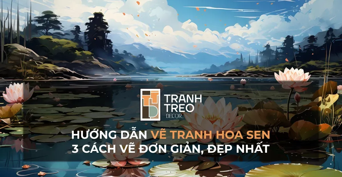 Minh họa bước phác thảo cánh hoa sen lớp ngoài theo cách vẽ hoa sen đơn giản nhất