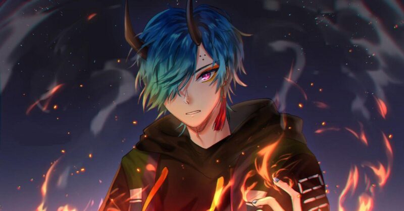 Bí Quyết Cách Vẽ Anime Boy Lạnh Lùng Đơn Giản Phác thảo khung đầu và trục mặt cơ bản cho nhân vật anime boy lạnh lùng đơn giản