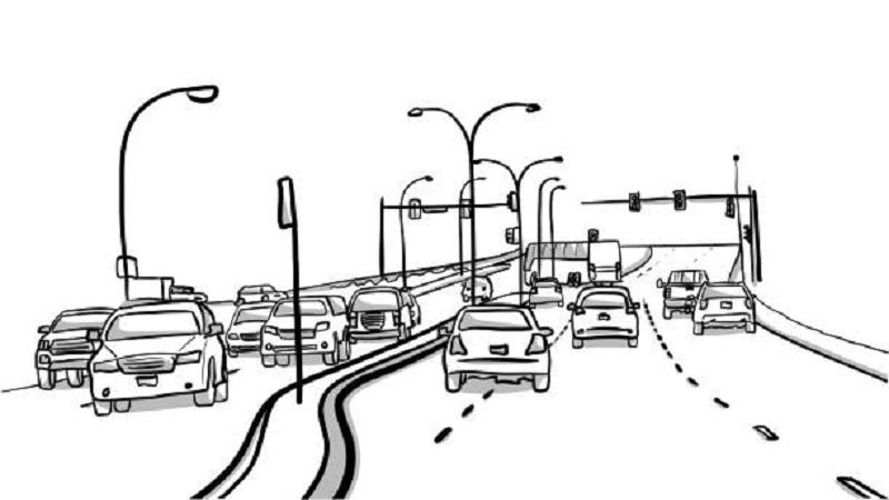 Hướng dẫn phác thảo ô tô mơ ước với phần thân xe cơ bản và các đường định hình