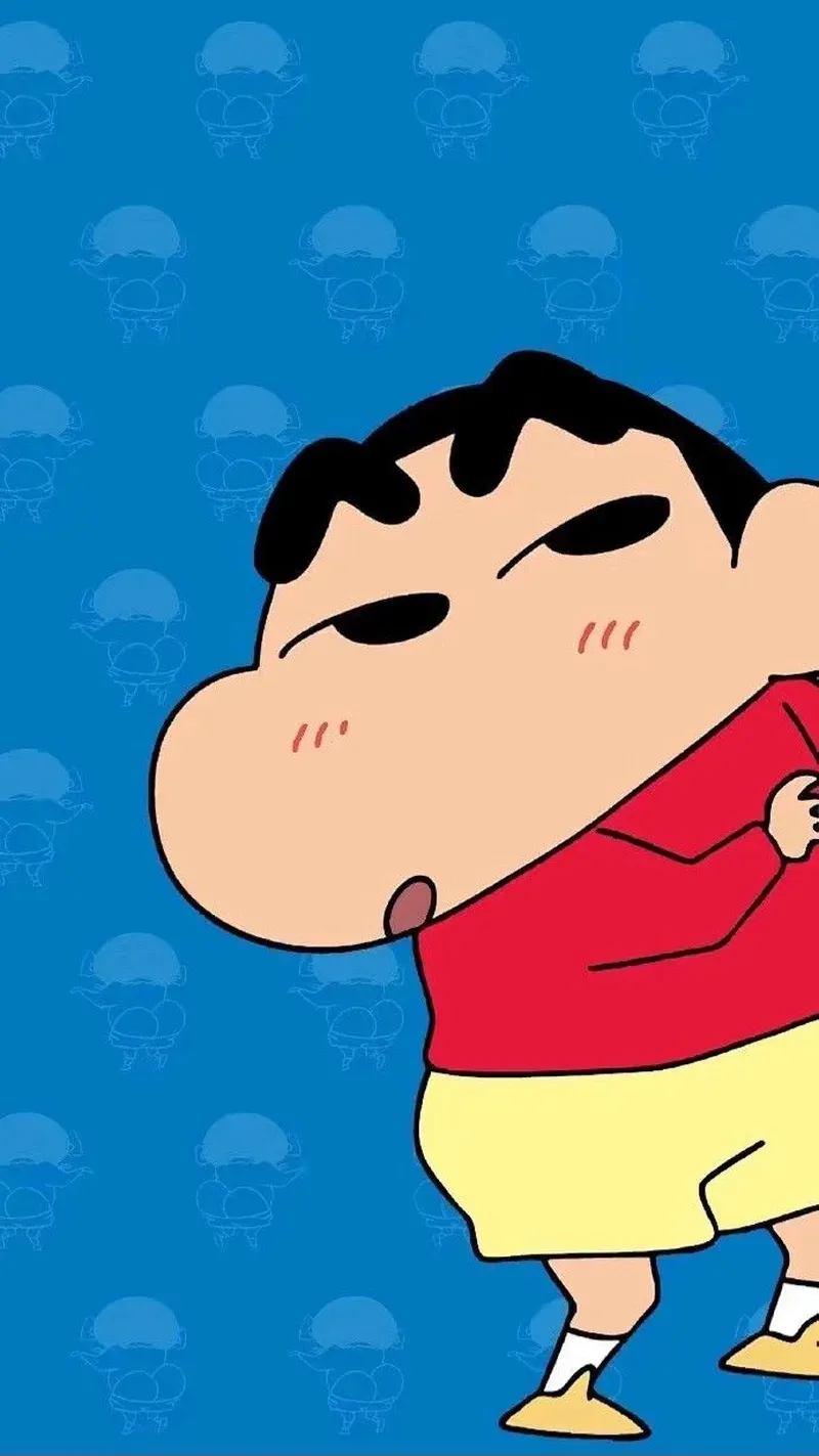 Phong cách vẽ bìa truyện tranh Shin Cậu Bé Bút Chì đơn giản nhưng đầy biểu cảm và thu hút