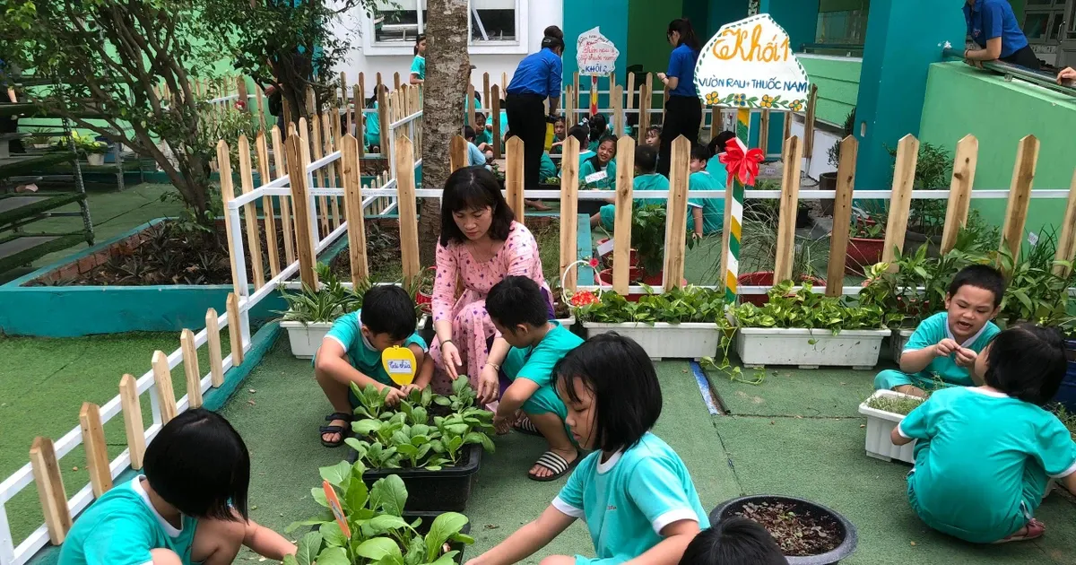 Sinh viên ngành sư phạm mỹ thuật đang say sưa vẽ tranh phong cảnh ngoài trời tại khuôn viên trường đại học