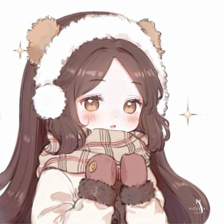 Minh họa các kiểu tóc đa dạng và dễ thương cho nhân vật anime chibi nữ cute