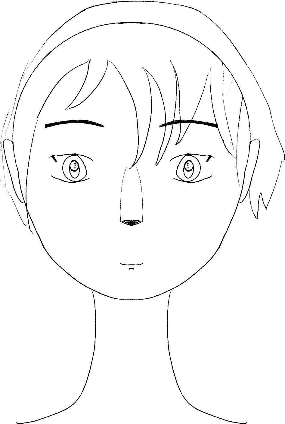 Ví dụ về các phong cách vẽ mắt khác nhau như anime, hoạt hình để luyện tập thêm