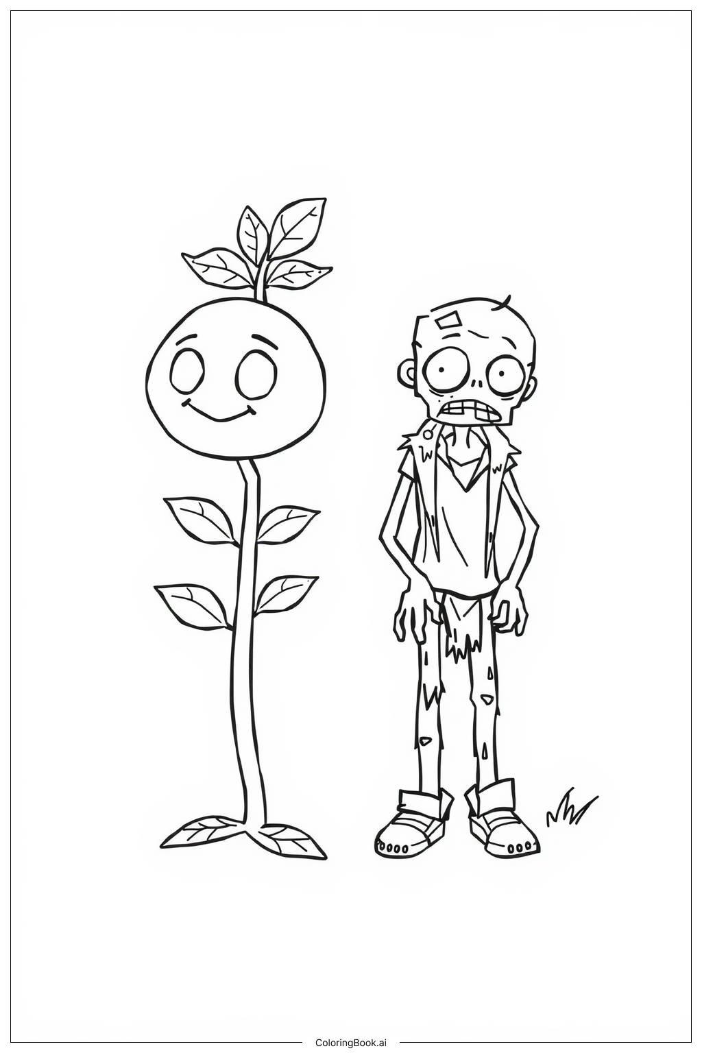 Kỹ thuật tô màu hoàn thiện bức tranh các nhân vật trong Plants vs Zombies 2