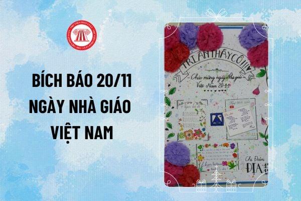 Các hình ảnh minh họa sinh động và ý nghĩa trong cách vẽ báo tường 20 11 về chủ đề thầy cô và mái trường