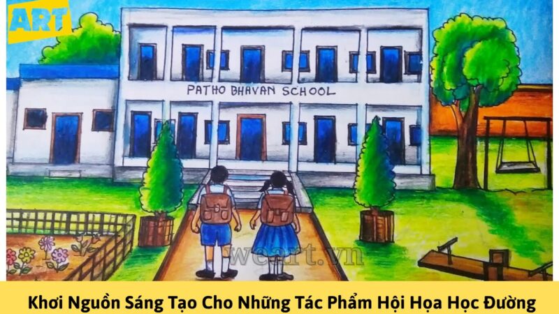 Khám Phá Vẻ Đẹp Tranh Vẽ Trường Tiểu Học Đầy Màu Sắc Khám Phá Vẻ Đẹp Tranh Vẽ Trường Tiểu Học Đầy Màu Sắc